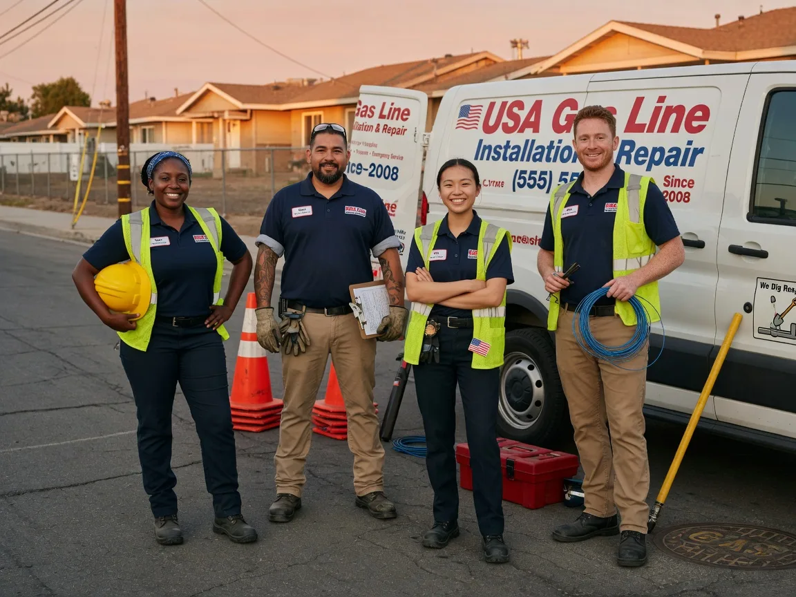 Gas Line Installation company in Talmo, GA